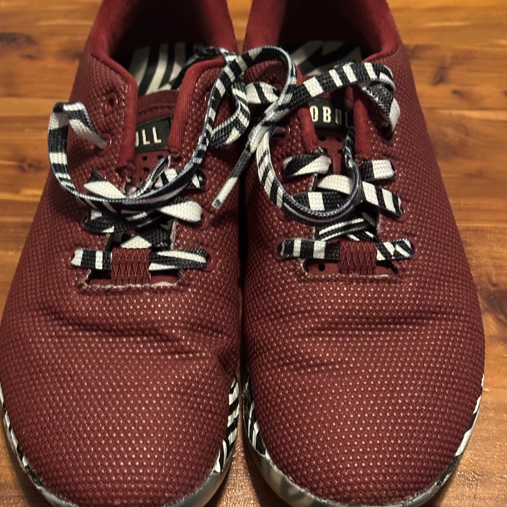 NOBULL Women's Burgundy Sneakers - Picture 4 of 7